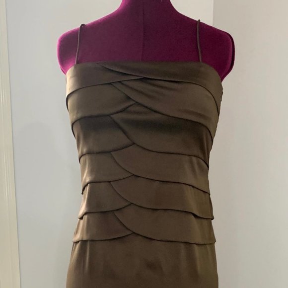 Kensie Pleated Cocktail Dress - Picture 1 of 10